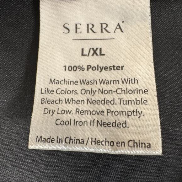 Satin Kimono Robe L/XL Ruffles Flutter Sleeve Open Front Dark Romantic Goth - Picture 6 of 10